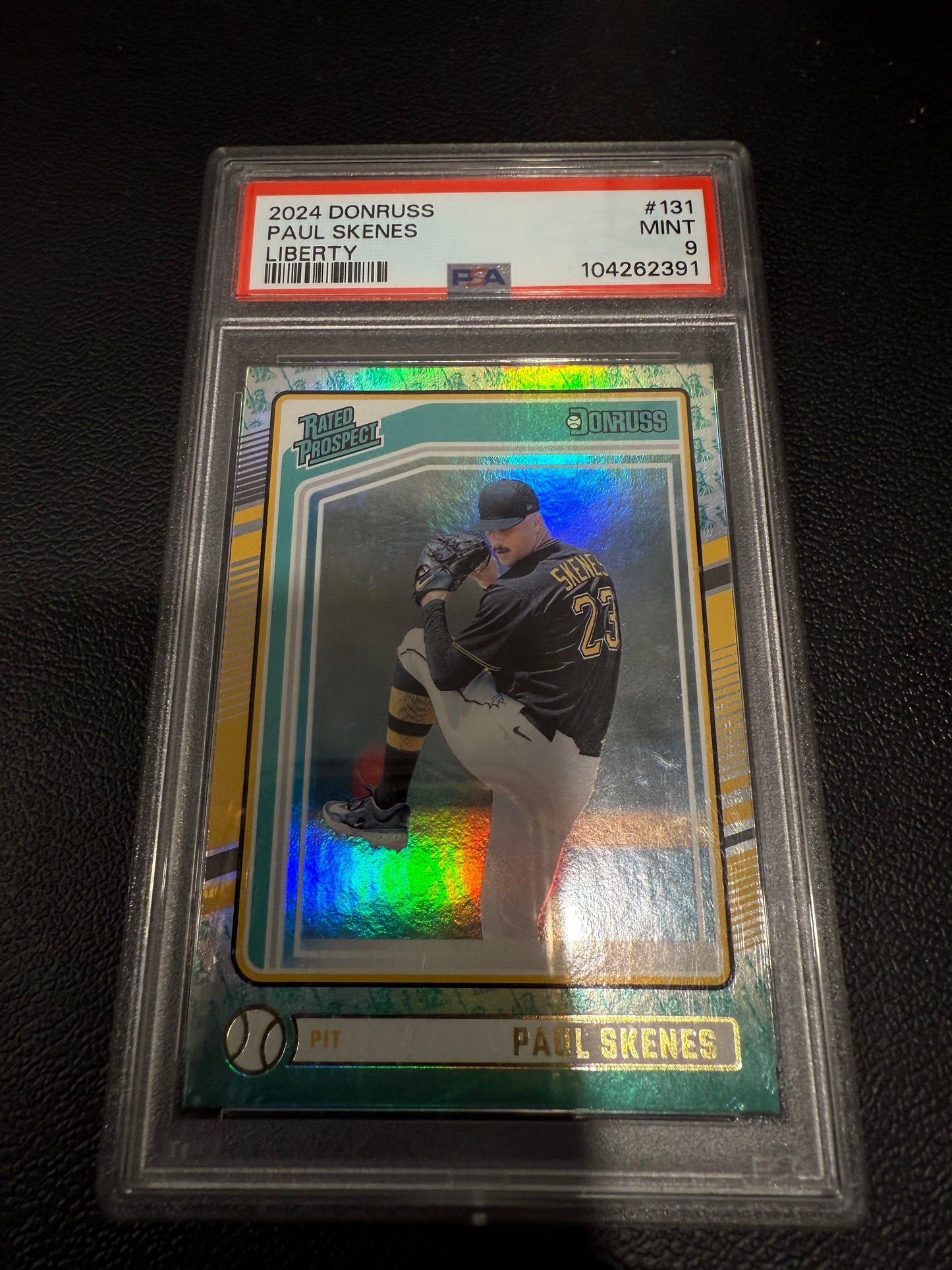 2024 Donruss Paul Skenes #131 Liberty PSA 9