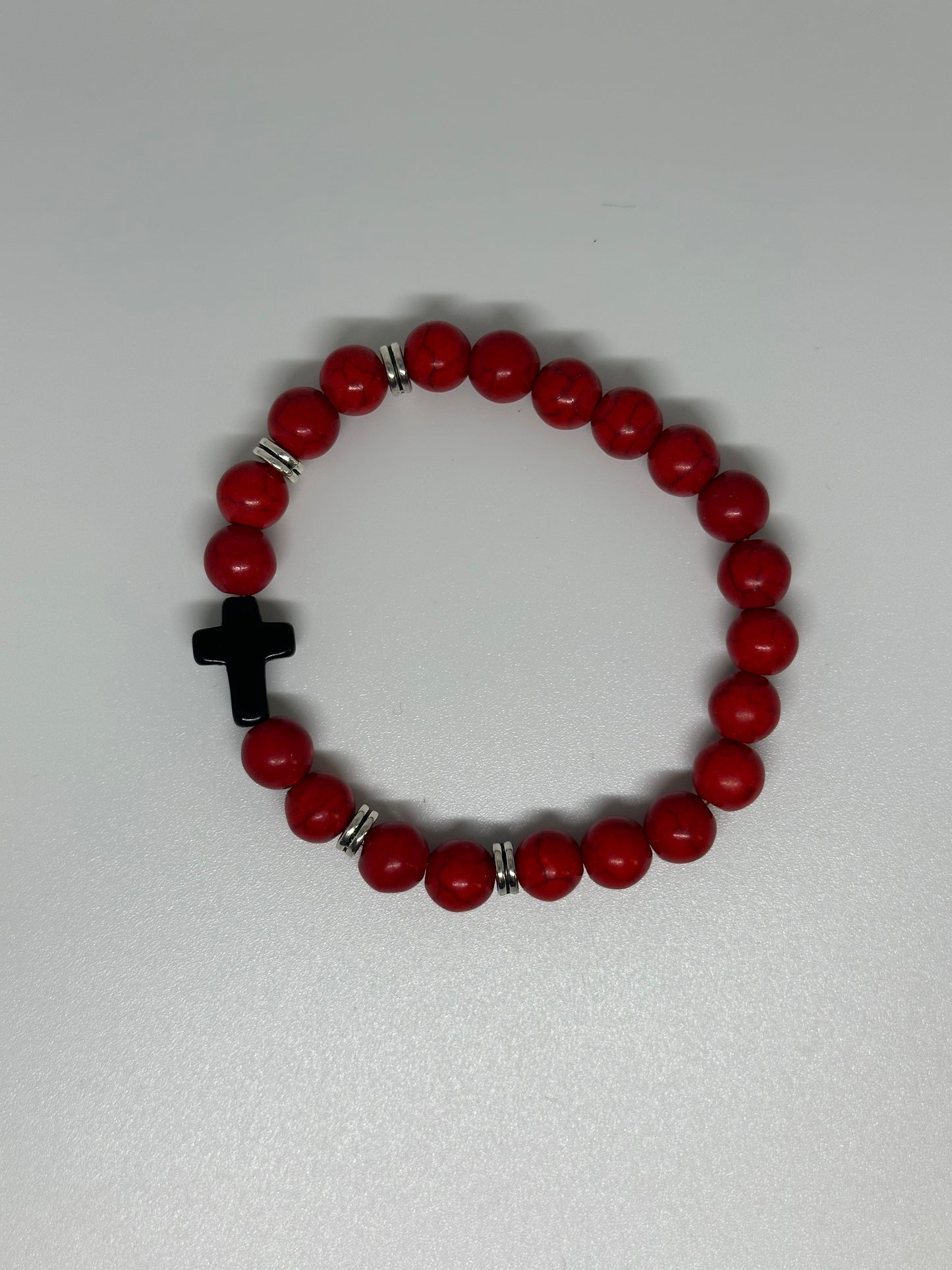 Cross Marble Bracelet