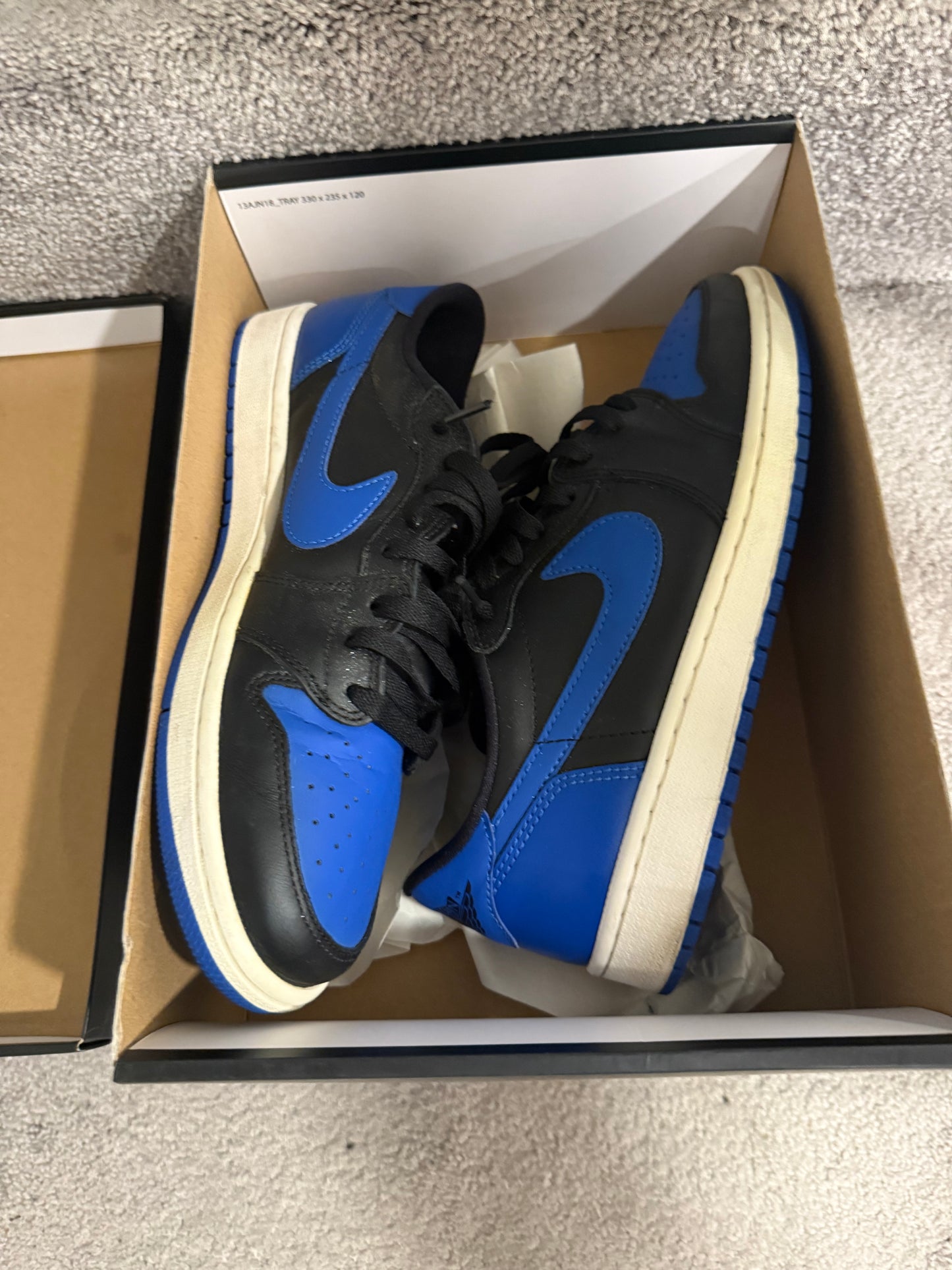 Air Jordan 1 Low OG Royal - Size 10.5 (Used)