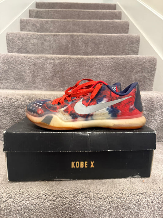 Nike Kobe 10 Independence Day - Size 10.5 (Used)