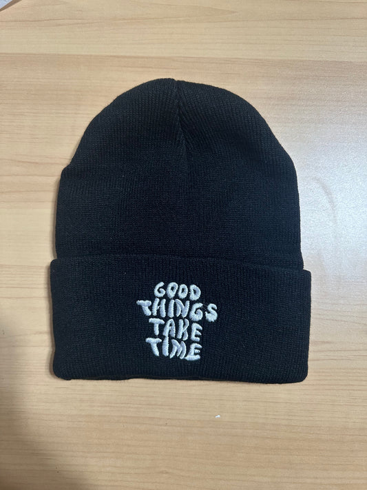 Good Things Take Time Beanie