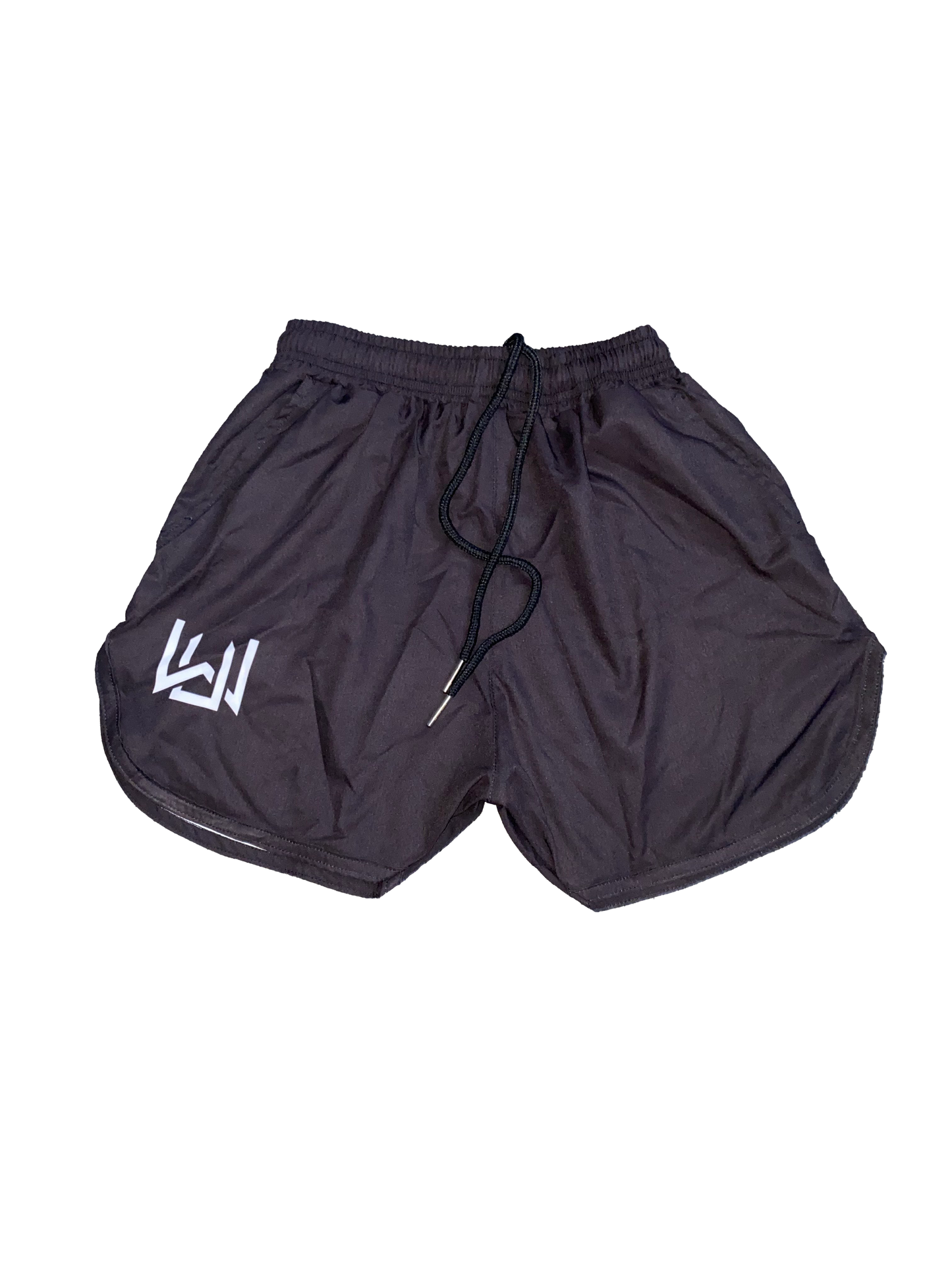 Black Microfiber Women's Shorts