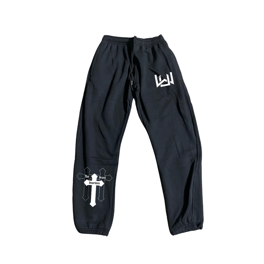 Crown Of Thorns Black Jogger Sweat Pants – The Unwritten Brand