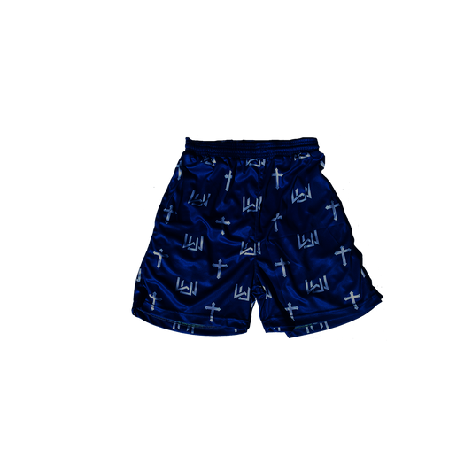 Navy Cross Shorts