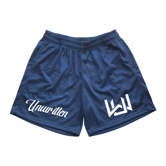 Navy Mesh Shorts