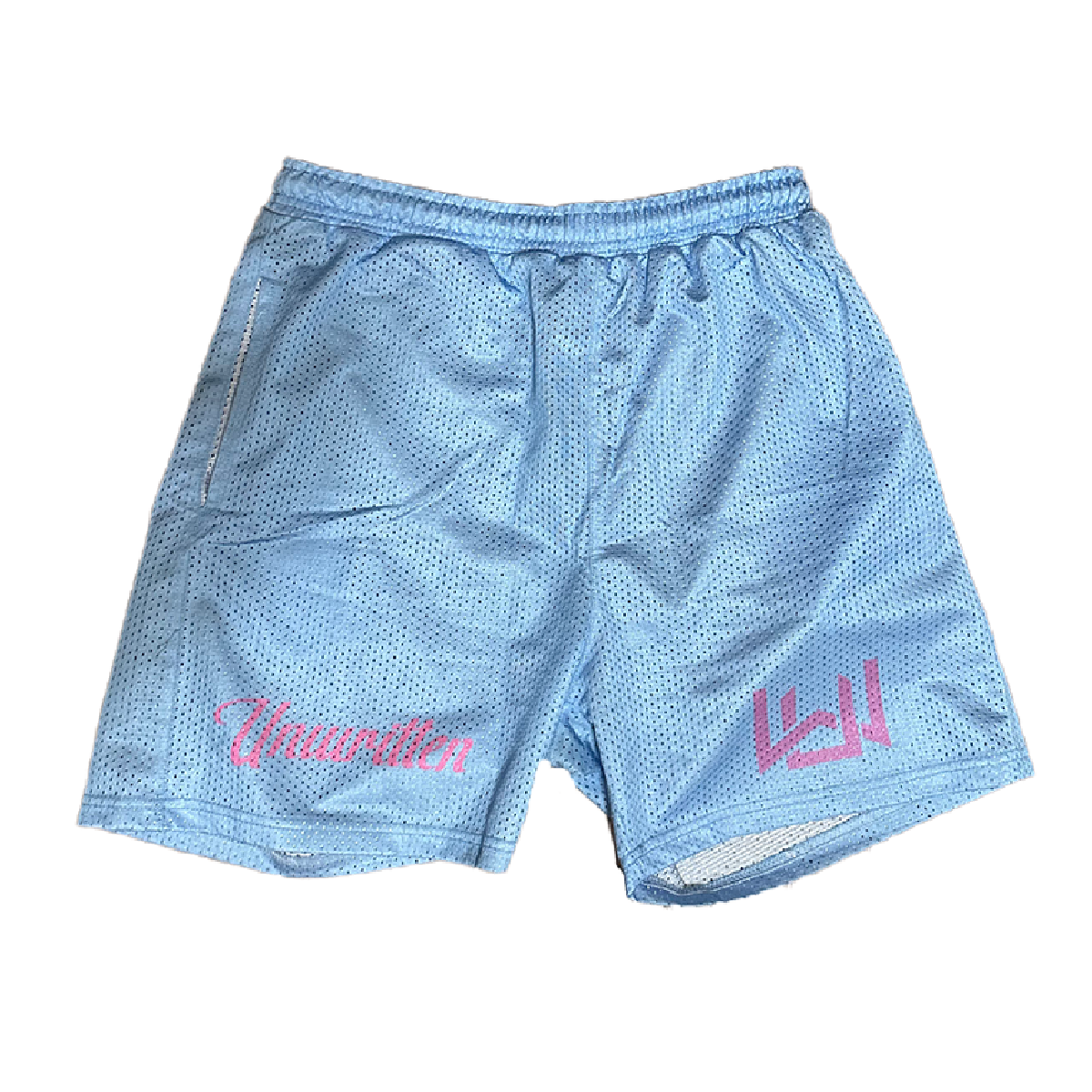 Reverse Cotton Candy Mesh Shorts