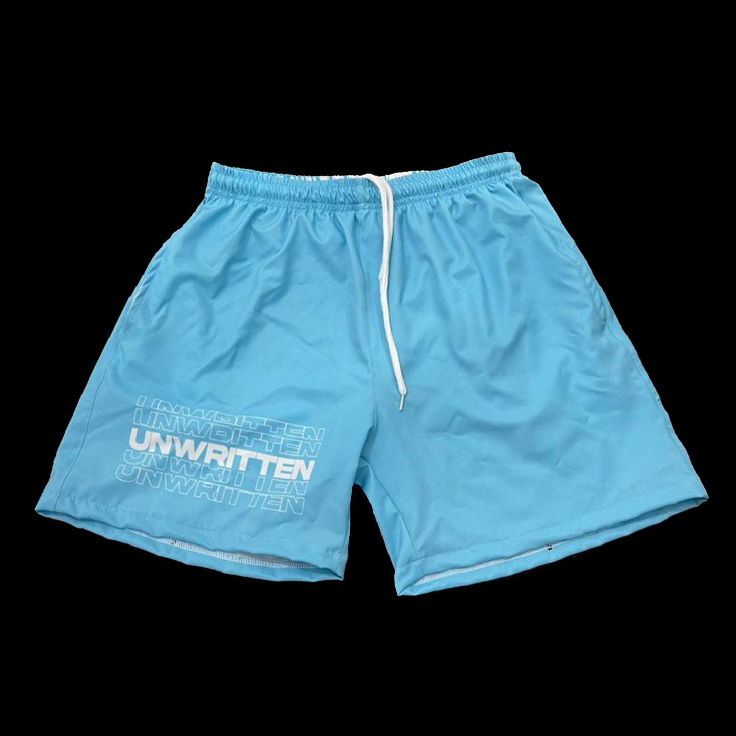 Baby Blue Pinstripe Shorts – The Unwritten Brand