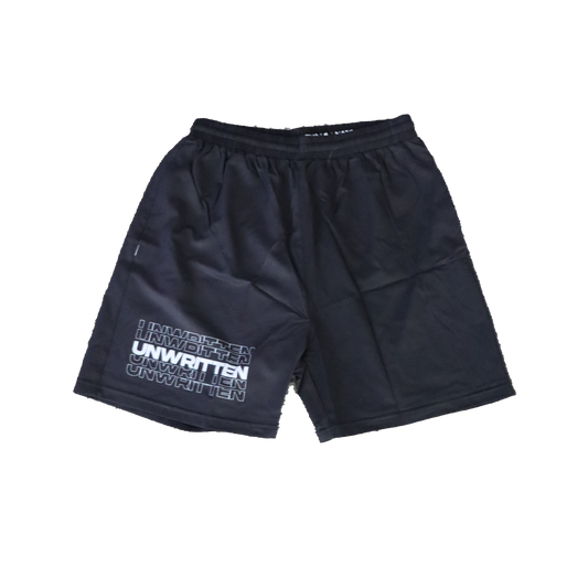 Black Microfiber Shorts